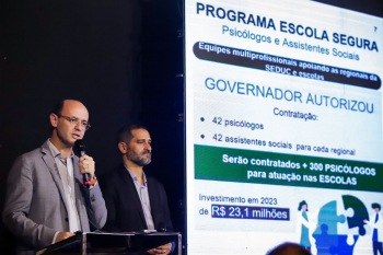 Notícia: Governo do Pará lança amplo programa de proteção física e psicológica para estudantes
